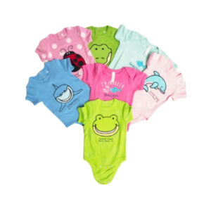Coconut Jack's Baby Bodysuits all colors and animal print options