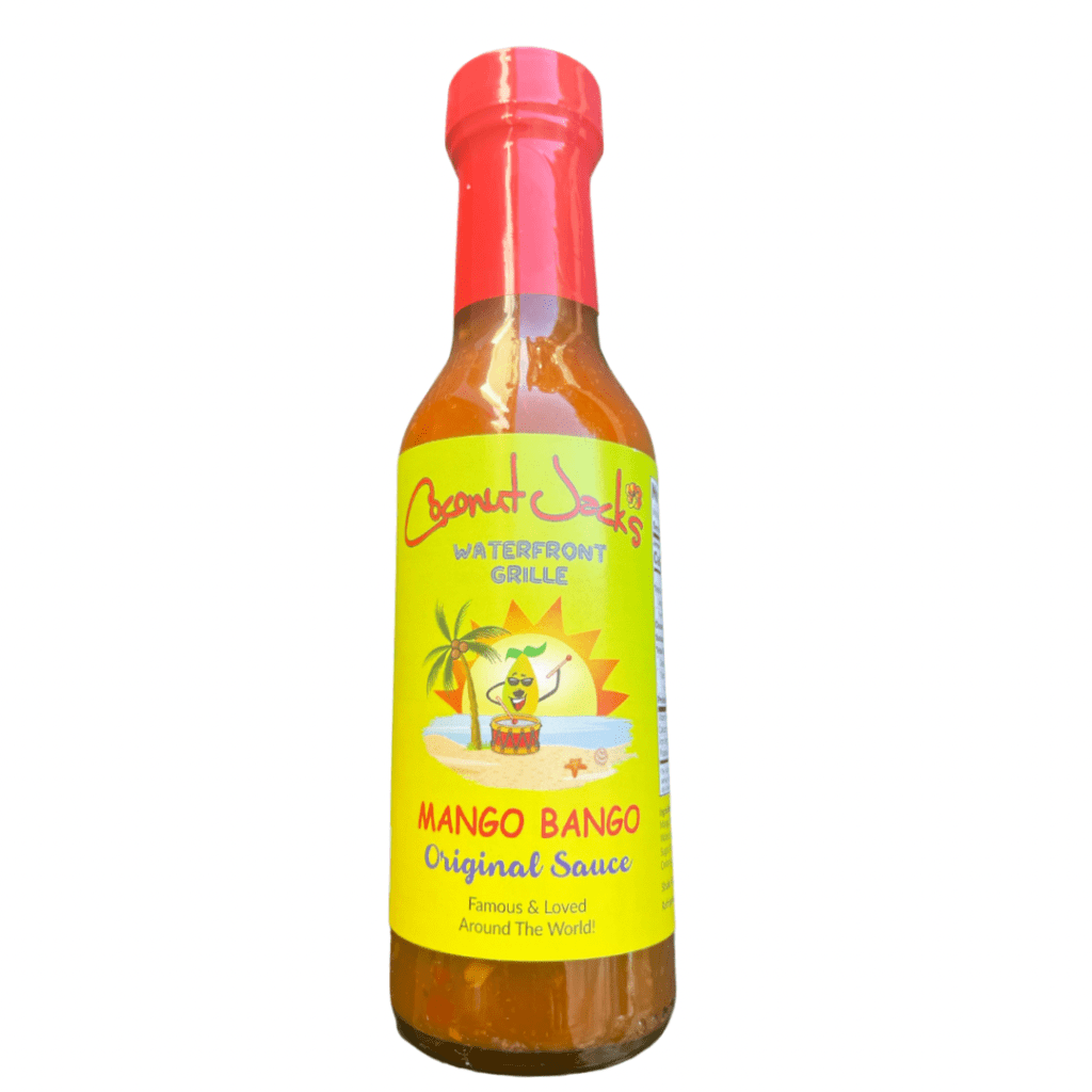 Coconut Jack’s Famous Mango Bango Hot Sauce (Individual) Coconut Jack