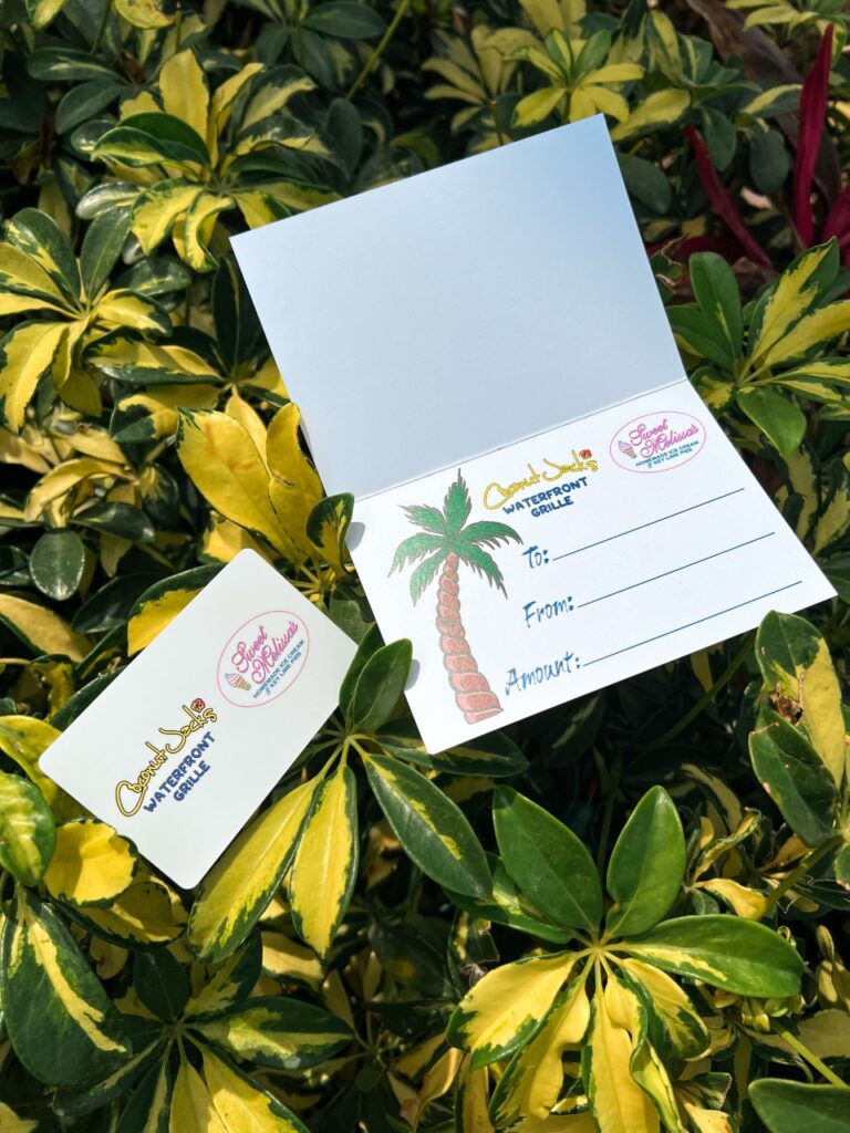 Coconut Jack’s Gift Card Coconut Jack's Waterfront Grille