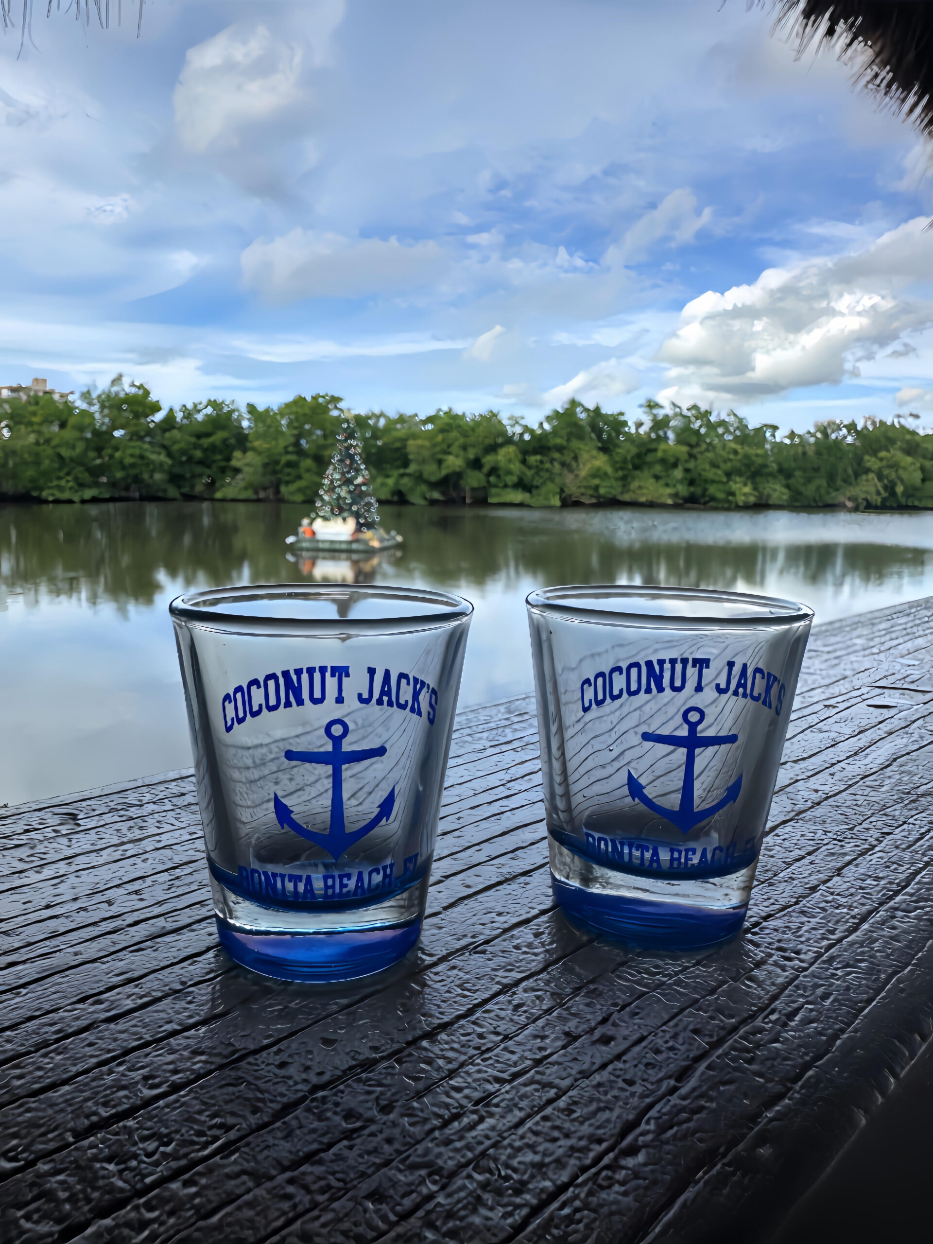 Coconut Jack's Shot Glass