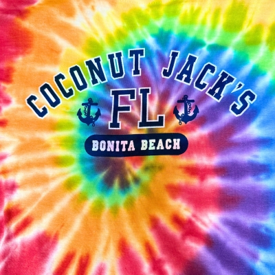 Coconut Jack's Kid's Tie-dye Shirt - Coconut Jack's Waterfront Grille
