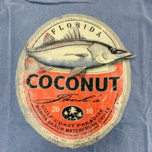 Coconut jacks snook fish shirt