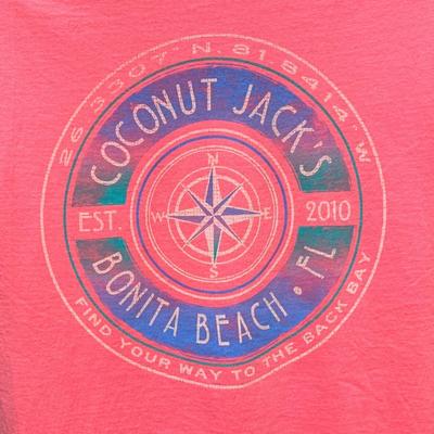 Coconut Jack’s Coral Compass Tee - Coconut Jack's Waterfront Grille