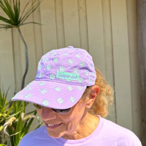 Jack's Lavender Hibiscus Cap