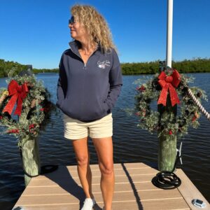 Coconut Jack's Quarter Zip Navy