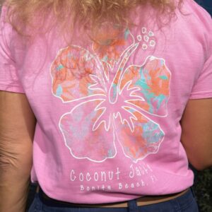 Classic CJ Hibiscus Tee Pink